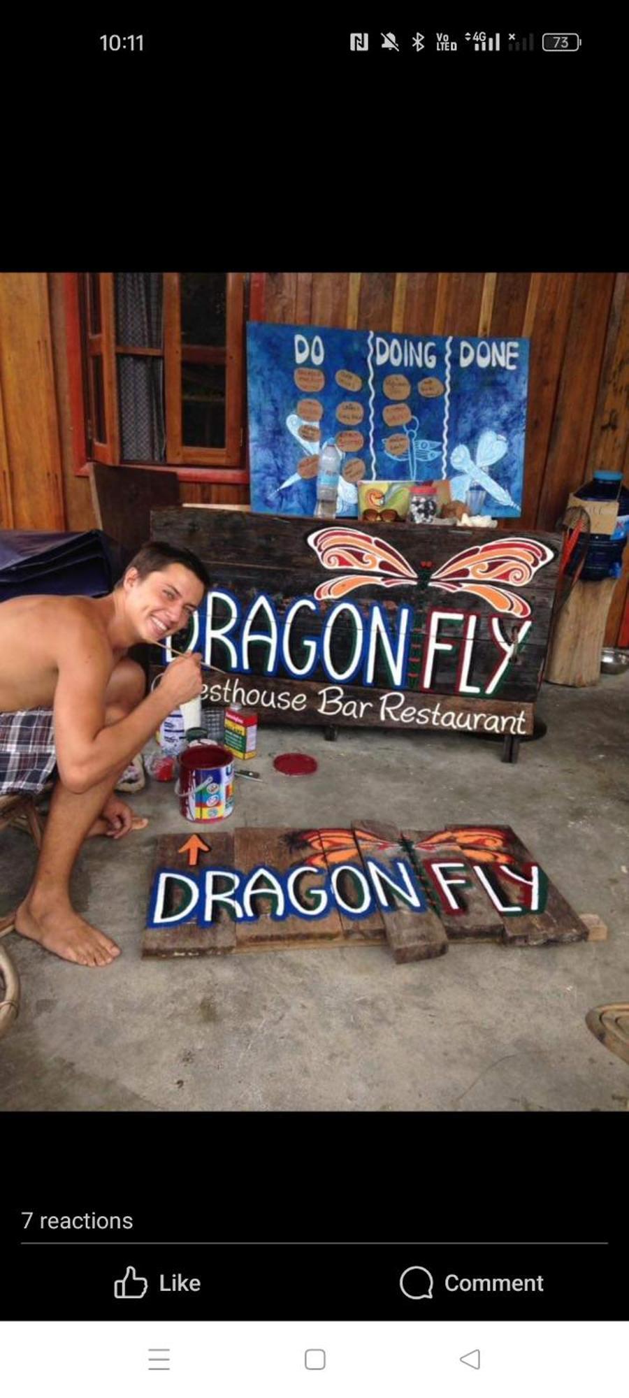 Dragonfly Guesthouse 코롱 산로엠 외부 사진
